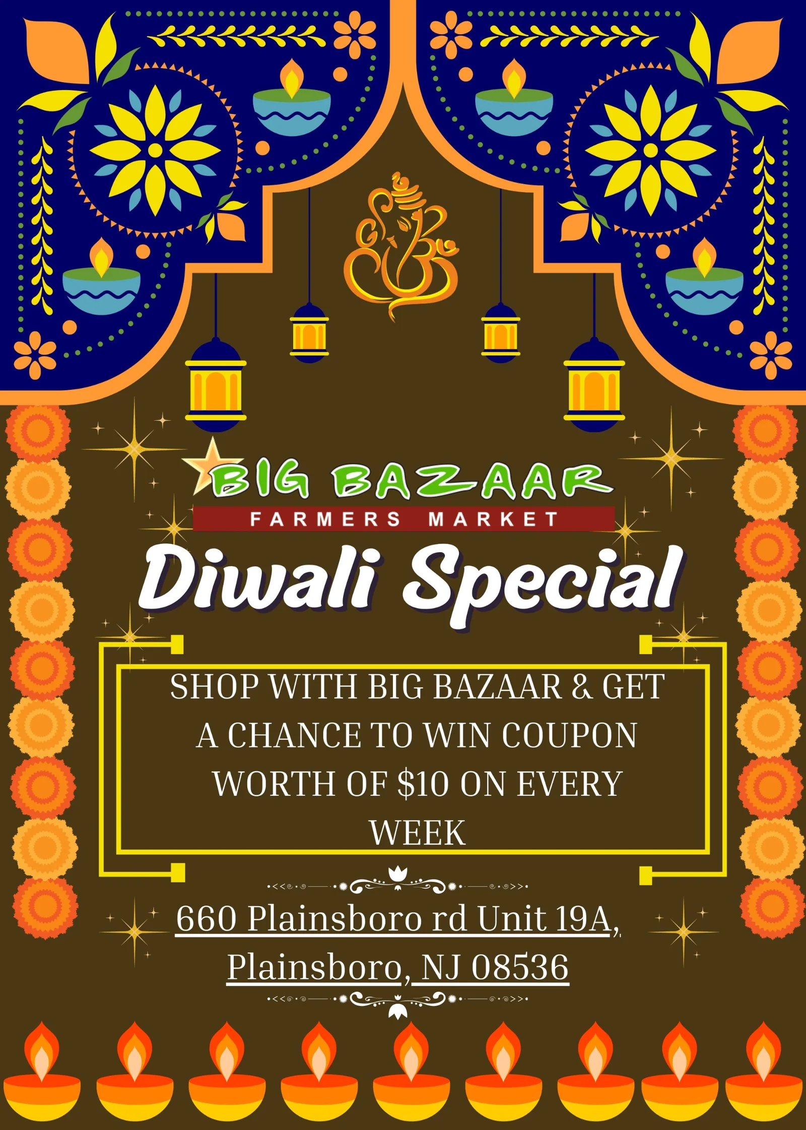 Diwali Special - Big Bazaar Farmers Market Plainsboro, NJ