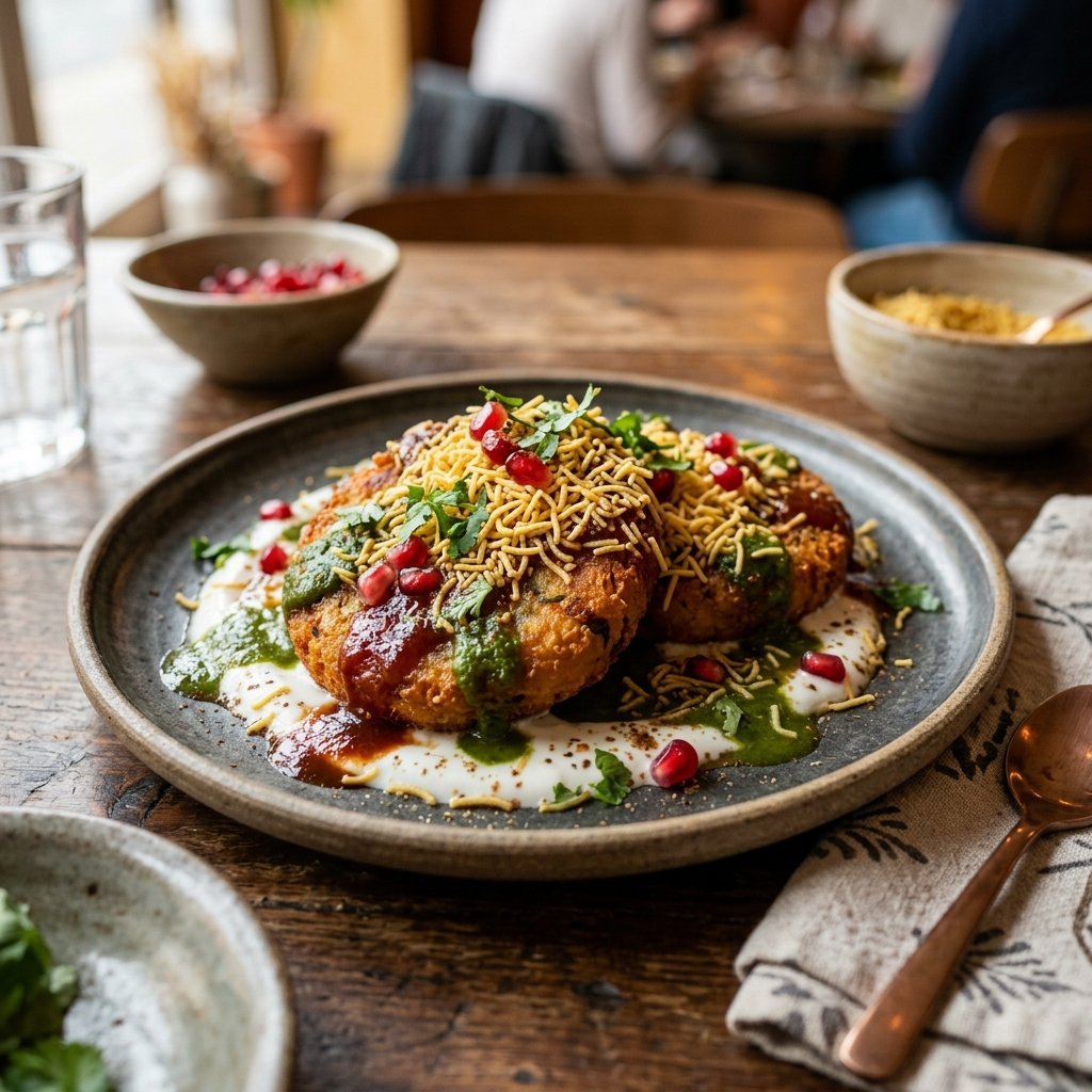 Aloo Tikki Chaat
