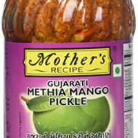 Mother's Recipe Gujarati Methia Mango Pickle 17.6 OZ - 500 Gms