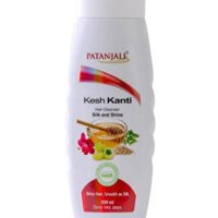 Patanjali Ayurved Limited Kesh Kanti Hair Clnsr Silk and Shine, 200ml
