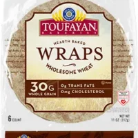 Toufayan's Plain Wraps Wholesome Wheat 11 Oz - 312 Gms