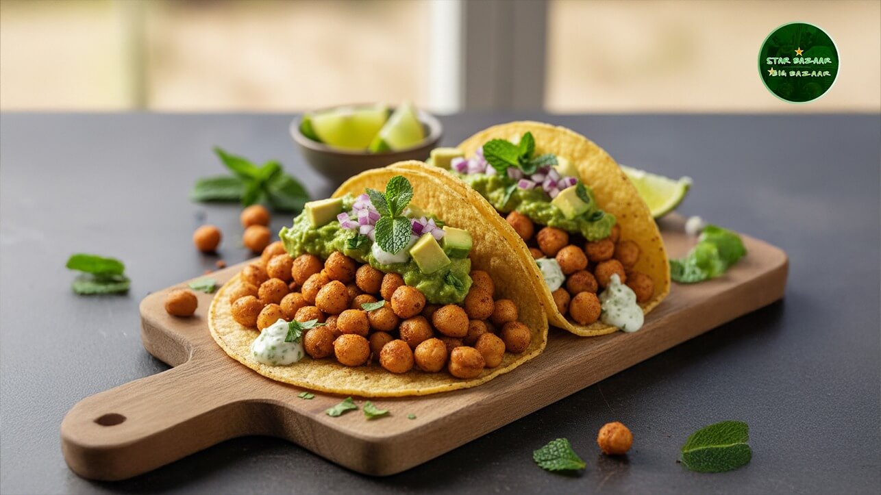 chickpea-tacos-avocado-and-mint-chutney