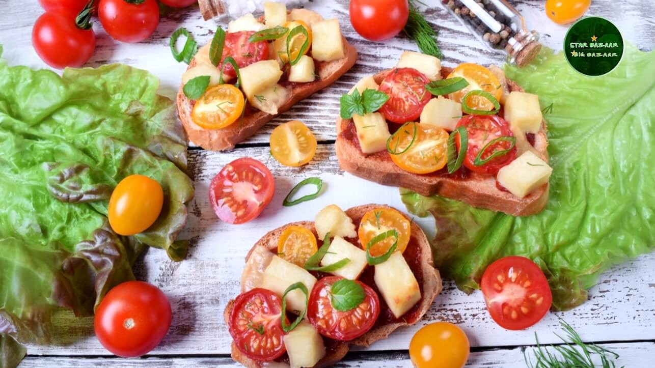 Paneer-Bruschetta-Recipe