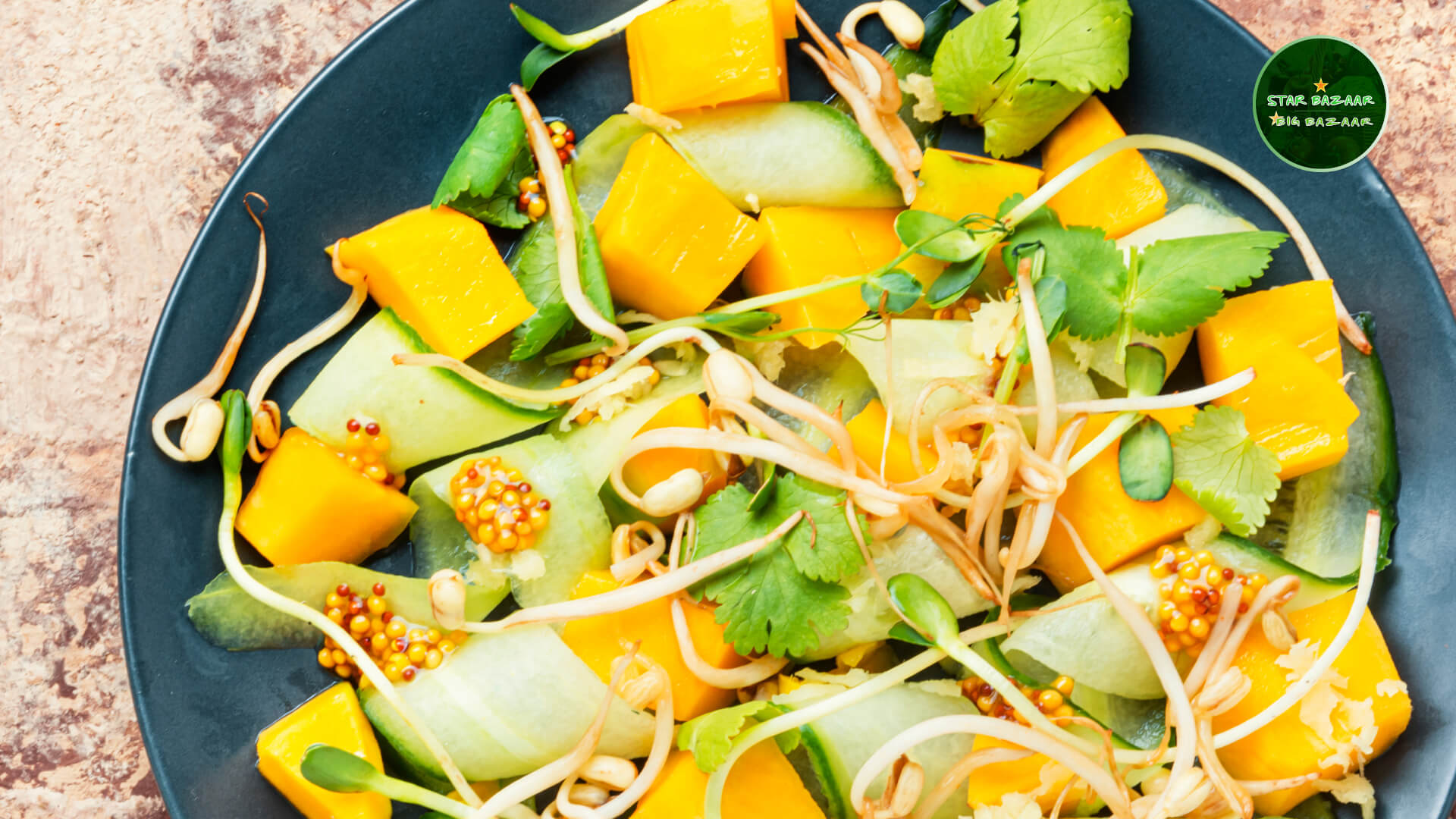 Mango Cucumber Salad